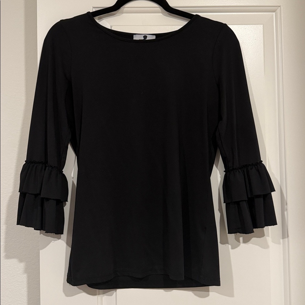 Black Dainty Jewells Top